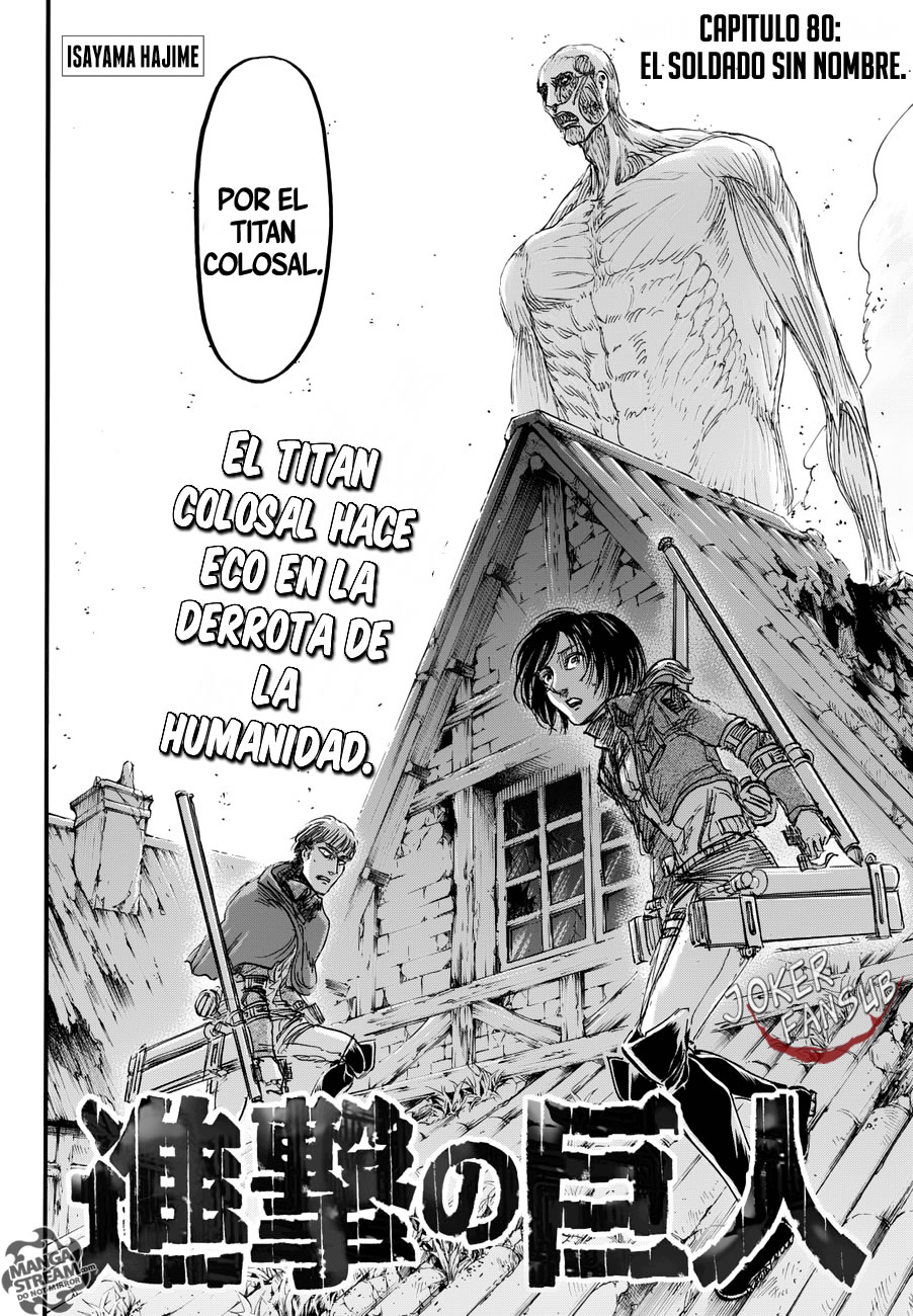 Read Shingeki no Kyojin es Manga Online