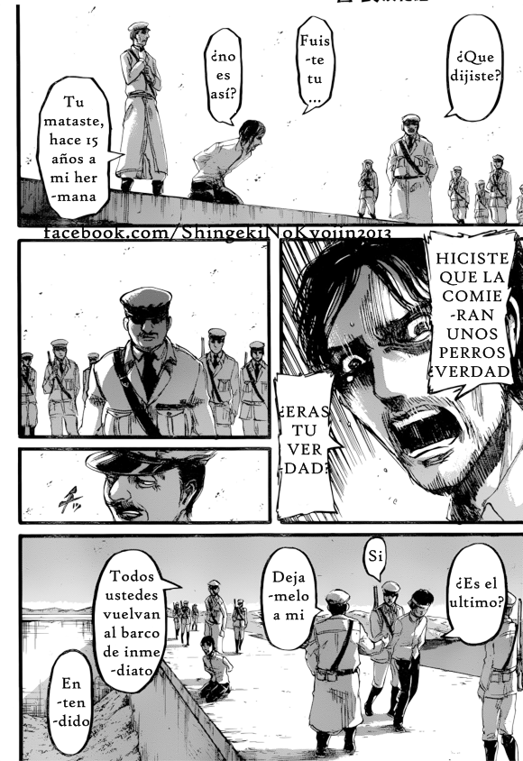 Read Shingeki no Kyojin es Manga Online