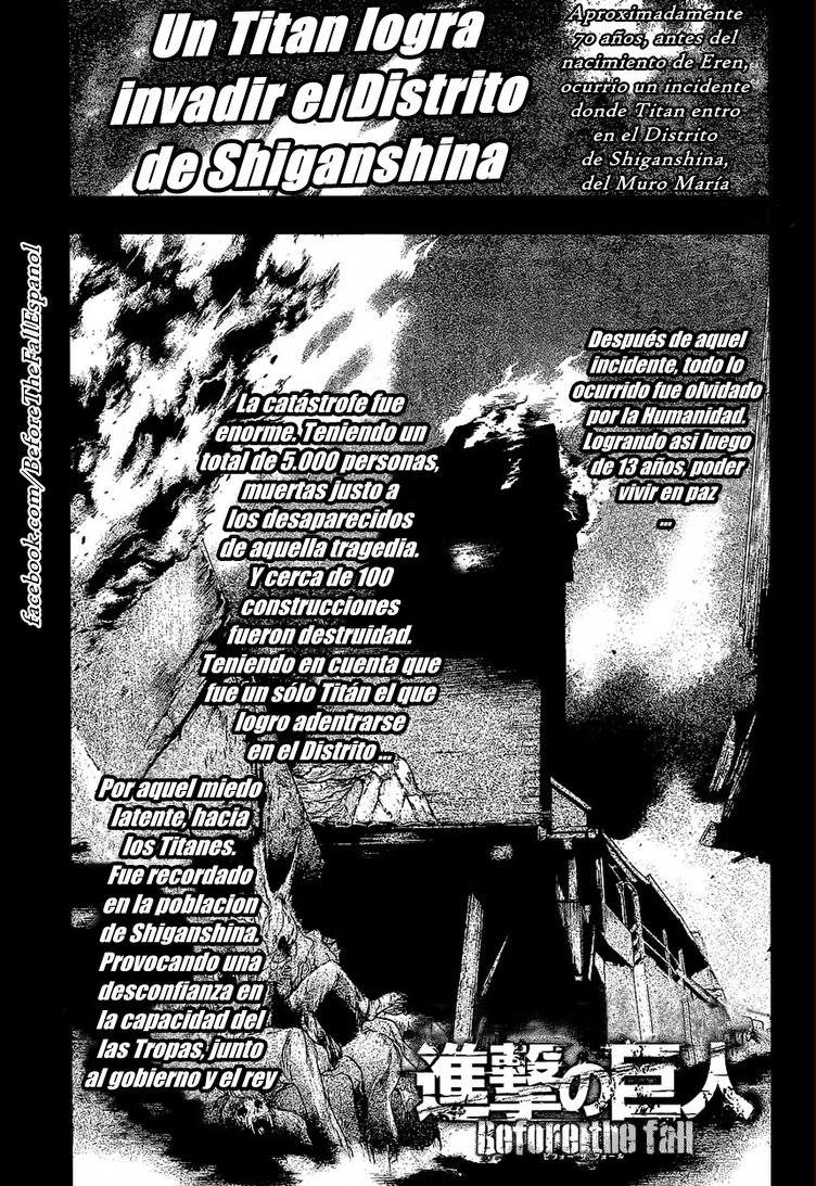 Read Shingeki no Kyojin_ Before The Fall es Manga Online