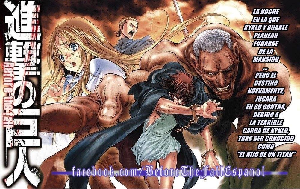 Read Shingeki no Kyojin_ Before The Fall es Manga Online