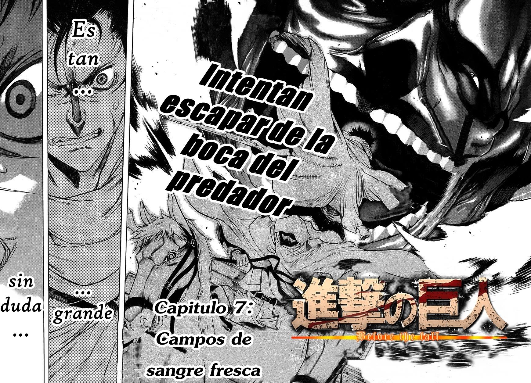 Read Shingeki no Kyojin_ Before The Fall es Manga Online
