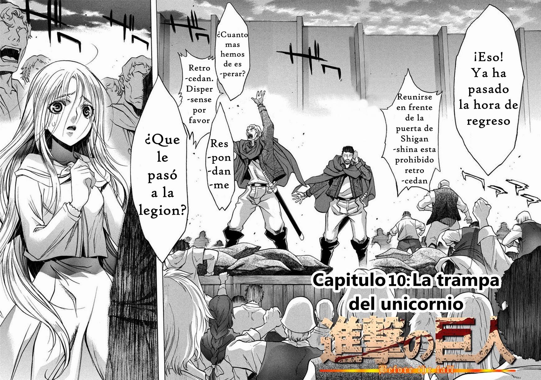 Read Shingeki no Kyojin_ Before The Fall es Manga Online