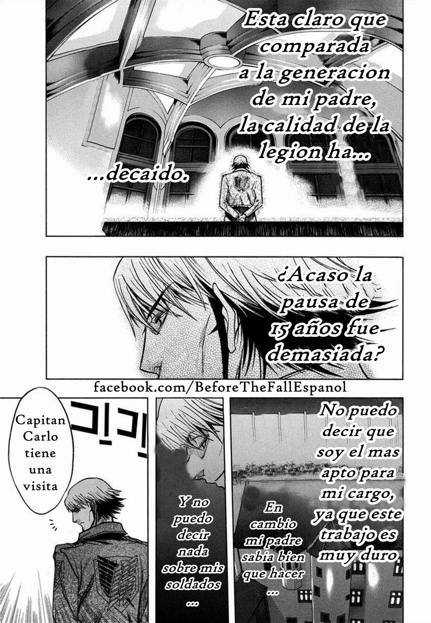 Read Shingeki no Kyojin_ Before The Fall es Manga Online