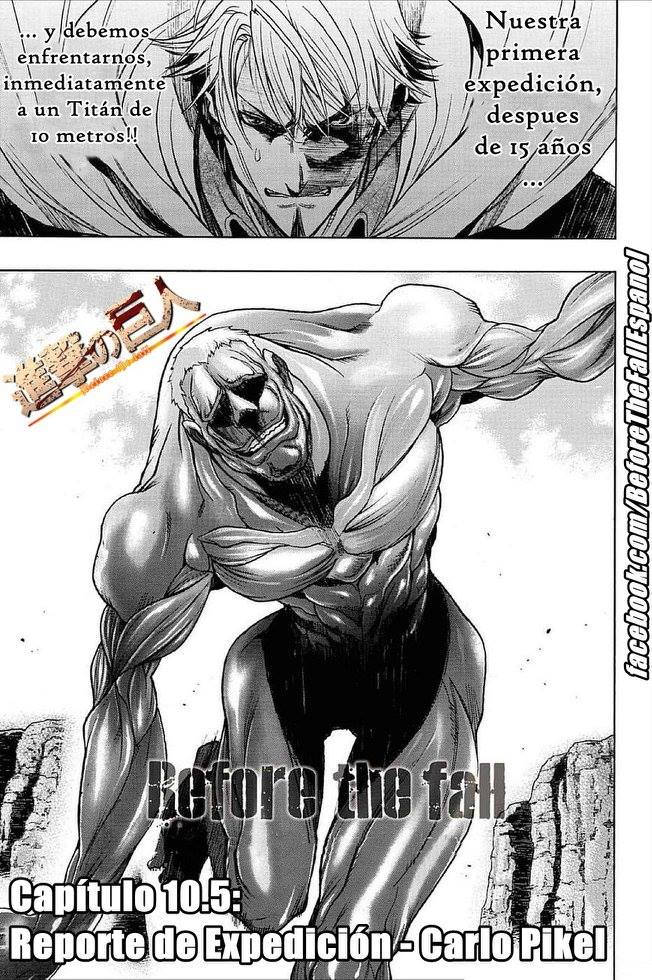 Read Shingeki no Kyojin_ Before The Fall es Manga Online