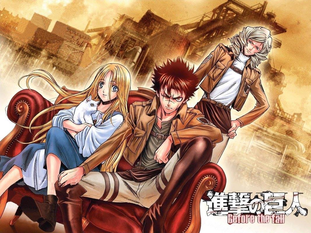 Read Shingeki no Kyojin_ Before The Fall es Manga Online