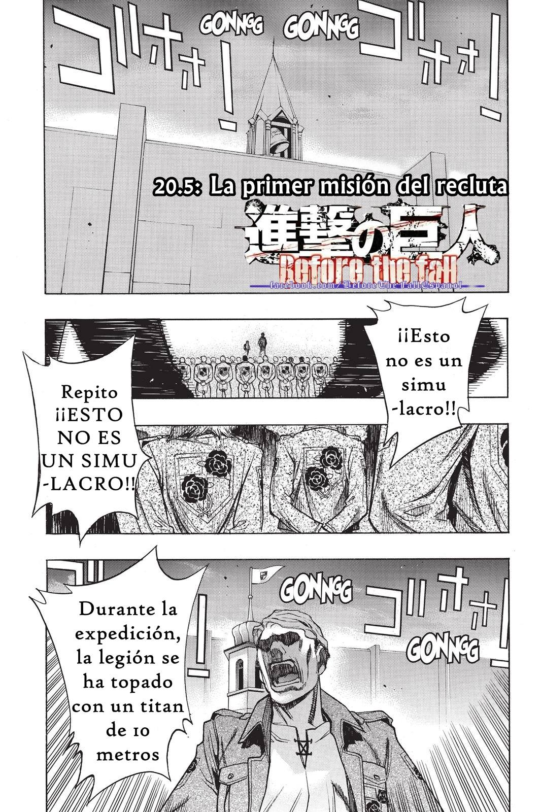 Read Shingeki no Kyojin_ Before The Fall es Manga Online