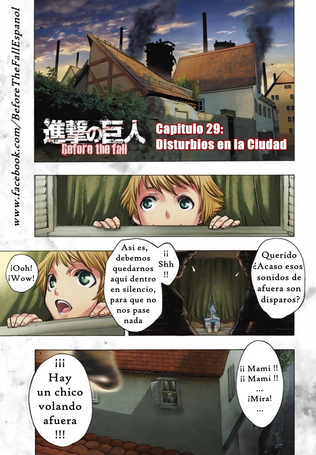 Read Shingeki no Kyojin_ Before The Fall es Manga Online
