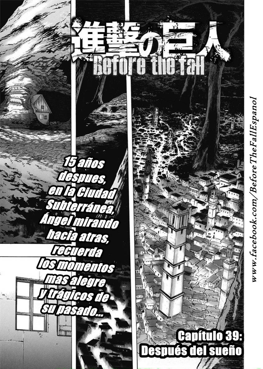 Read Shingeki no Kyojin_ Before The Fall es Manga Online