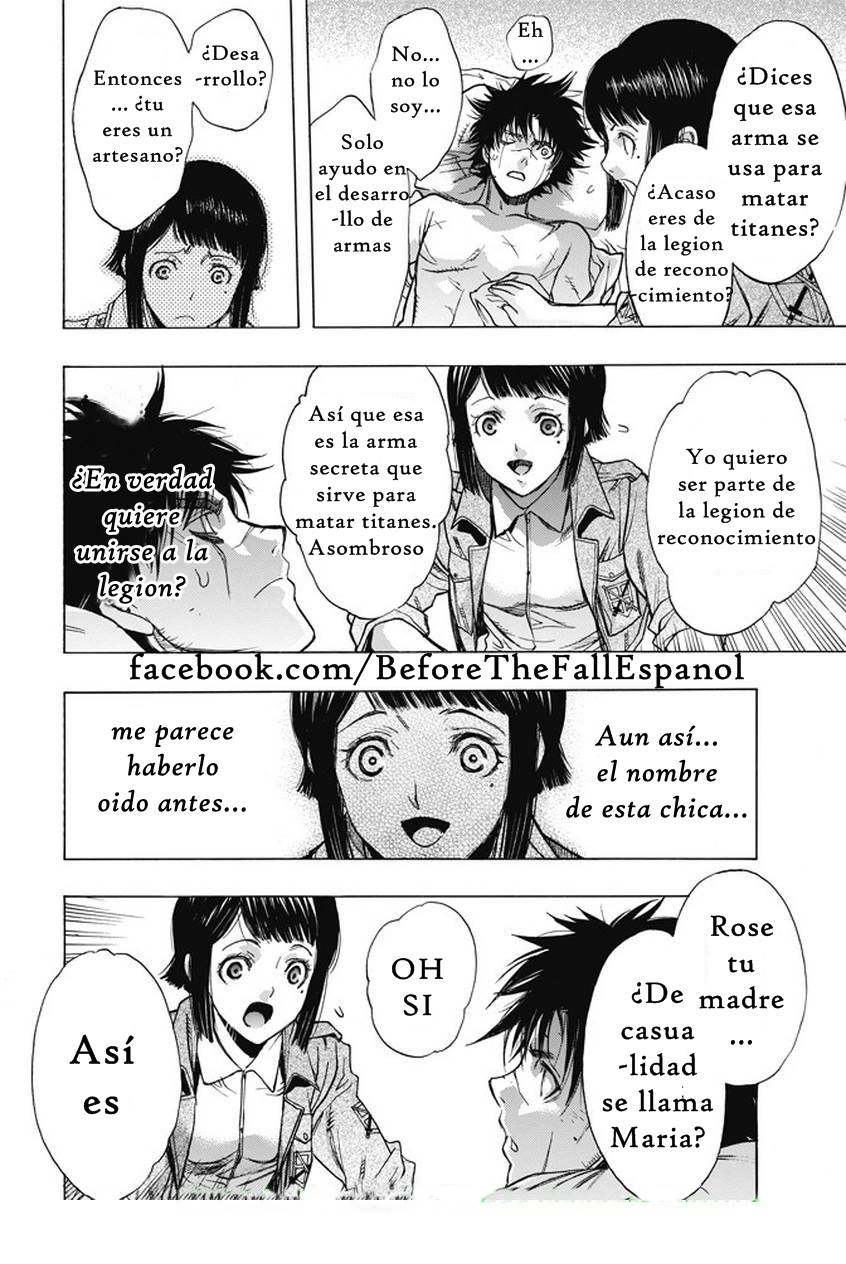 Read Shingeki no Kyojin_ Before The Fall es Manga Online