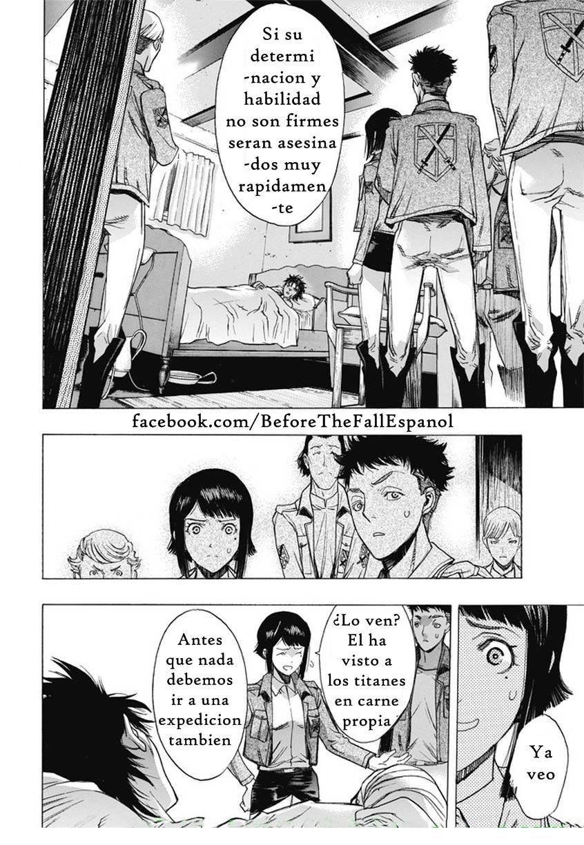 Read Shingeki no Kyojin_ Before The Fall es Manga Online