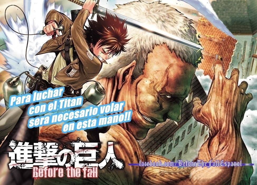 Read Shingeki no Kyojin_ Before The Fall es Manga Online
