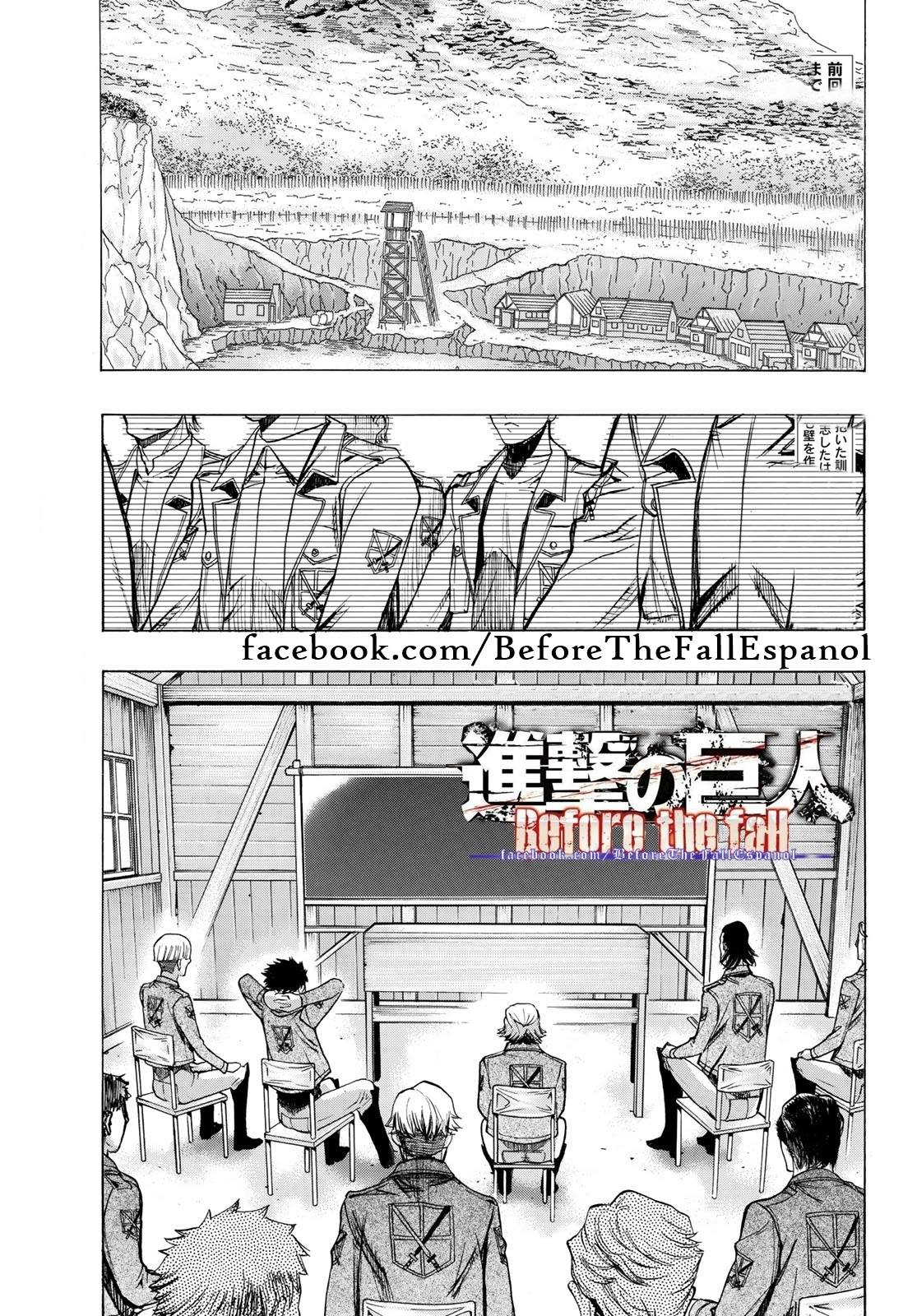 Read Shingeki no Kyojin_ Before The Fall es Manga Online