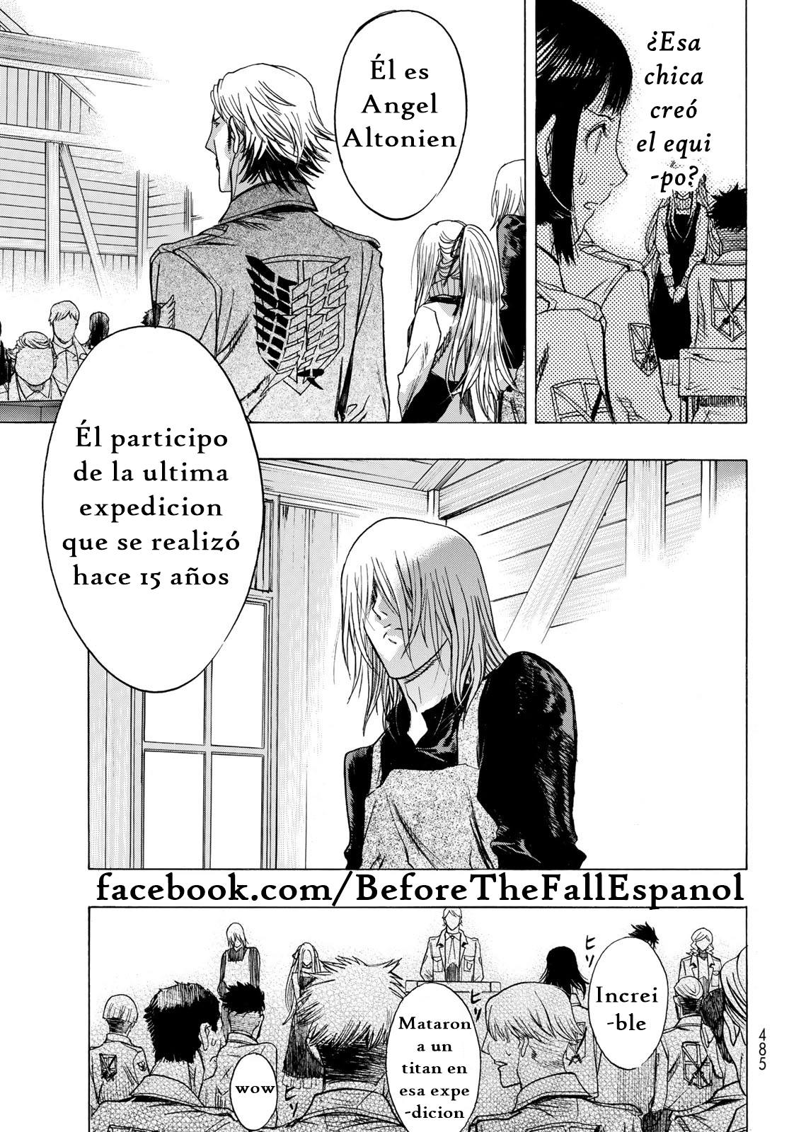 Read Shingeki no Kyojin_ Before The Fall es Manga Online