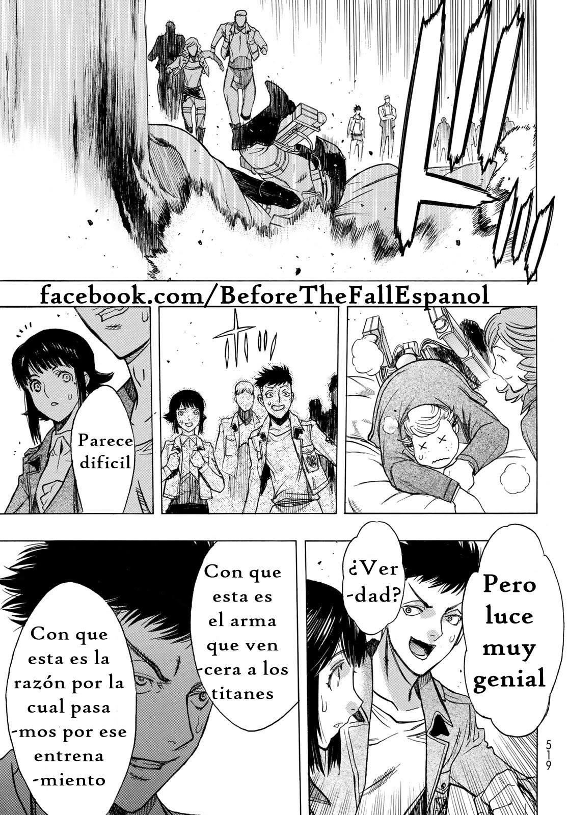 Read Shingeki no Kyojin_ Before The Fall es Manga Online