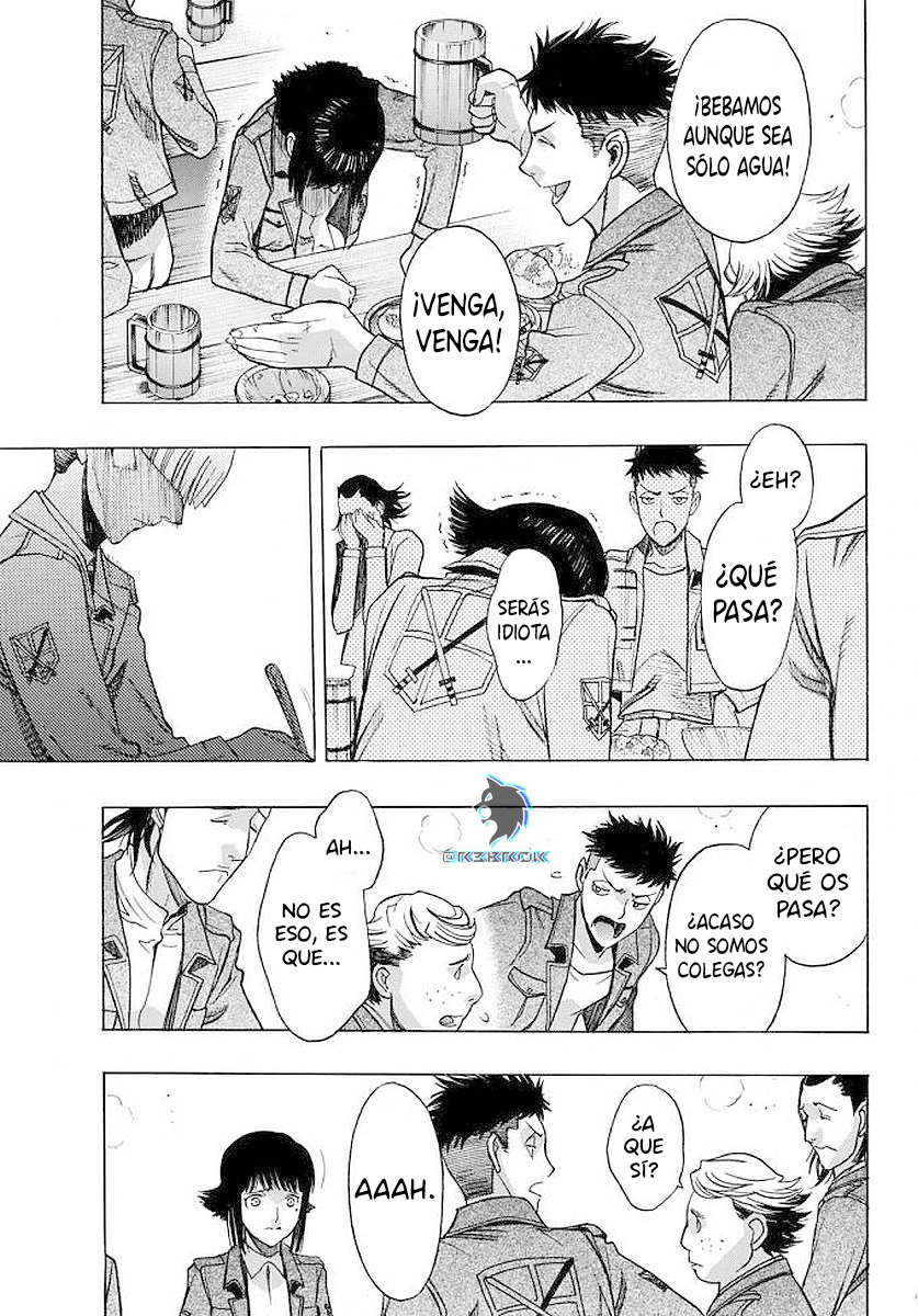 Read Shingeki no Kyojin_ Before The Fall es Manga Online