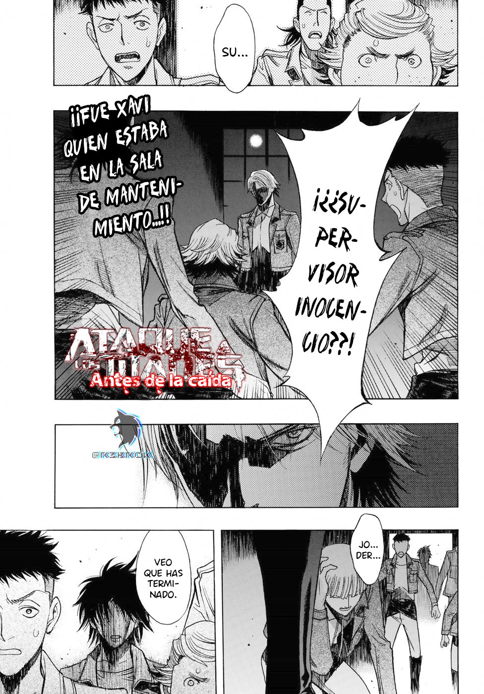 Read Shingeki no Kyojin_ Before The Fall es Manga Online