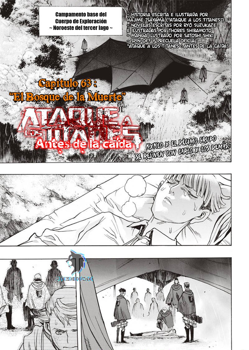 Read Shingeki no Kyojin_ Before The Fall es Manga Online
