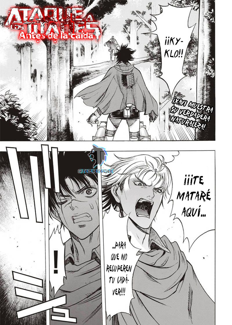 Read Shingeki no Kyojin_ Before The Fall es Manga Online