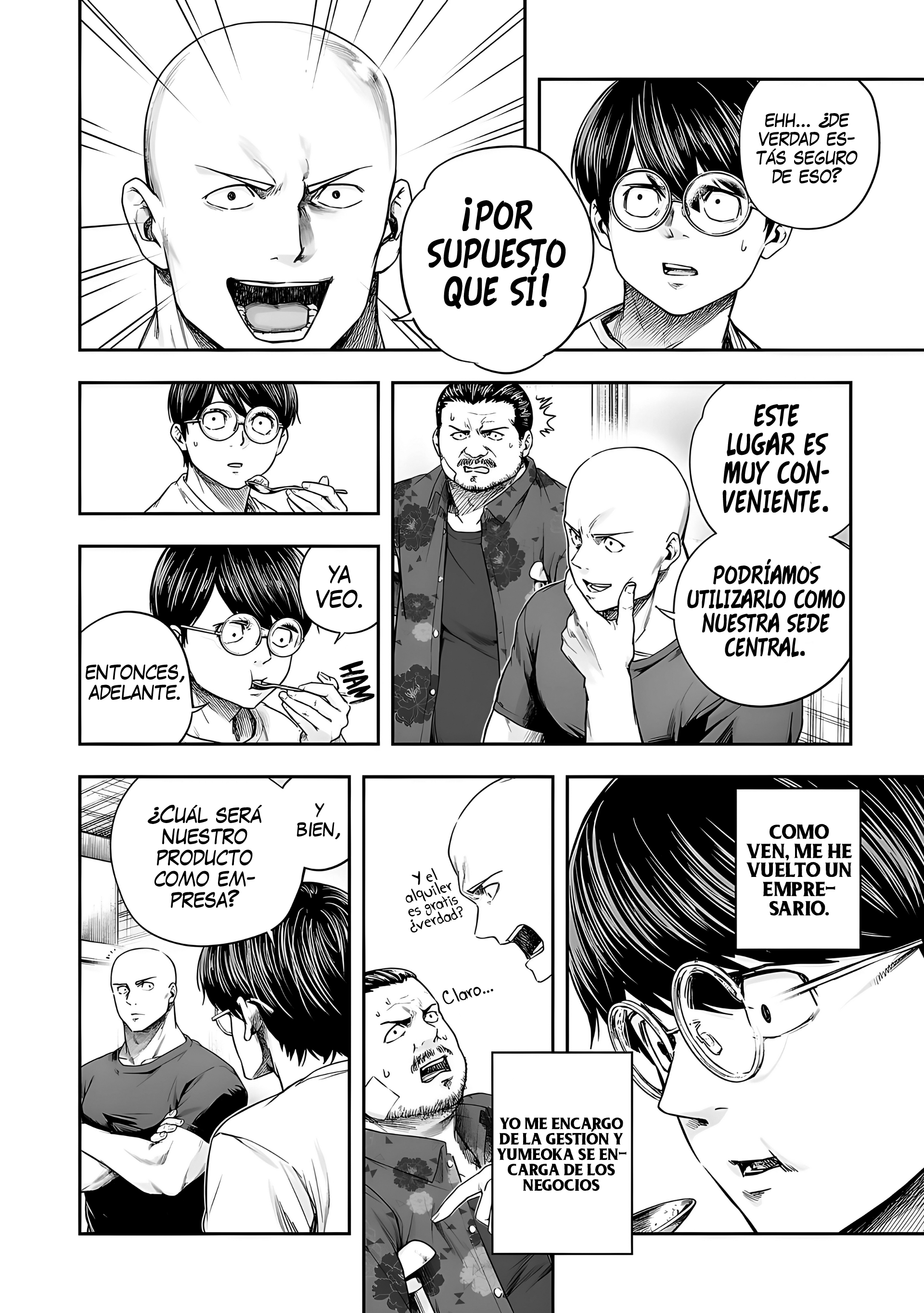 Read TSUYOSHI es Manga Online