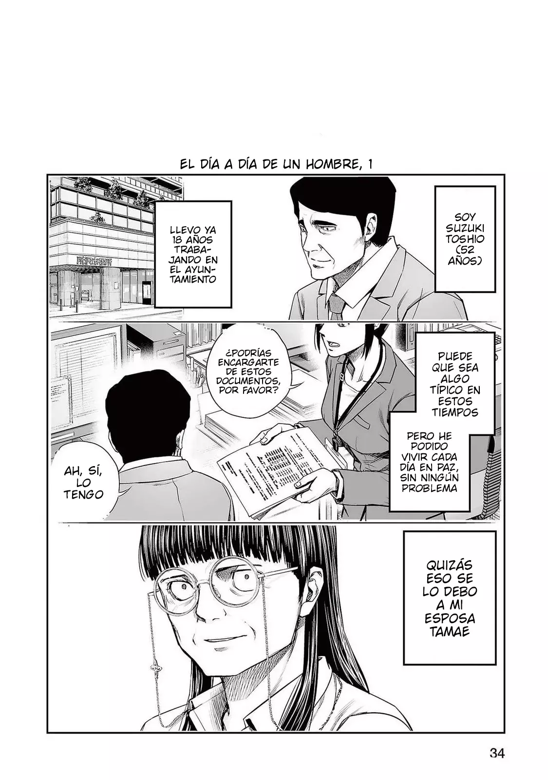 Read TSUYOSHI es Manga Online