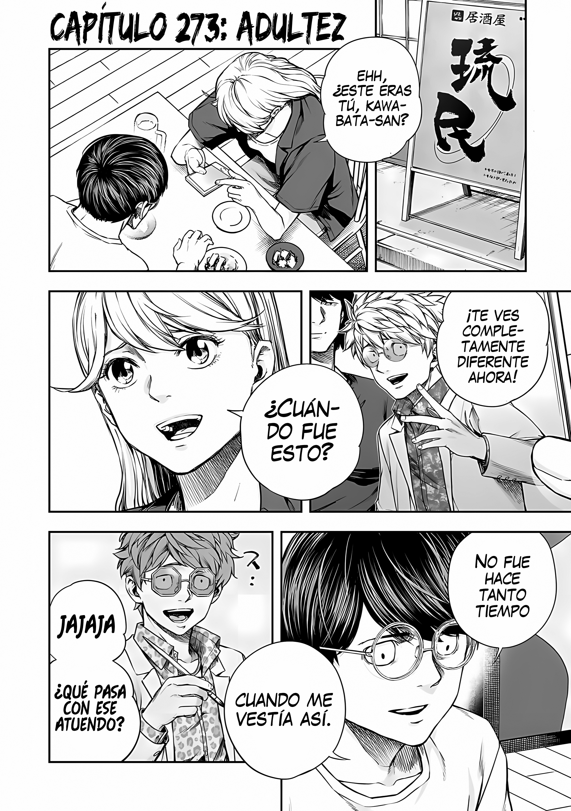 Read TSUYOSHI es Manga Online