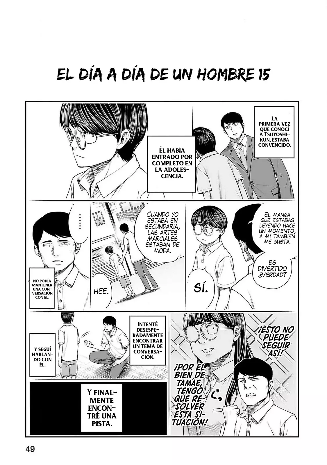 Read TSUYOSHI es Manga Online