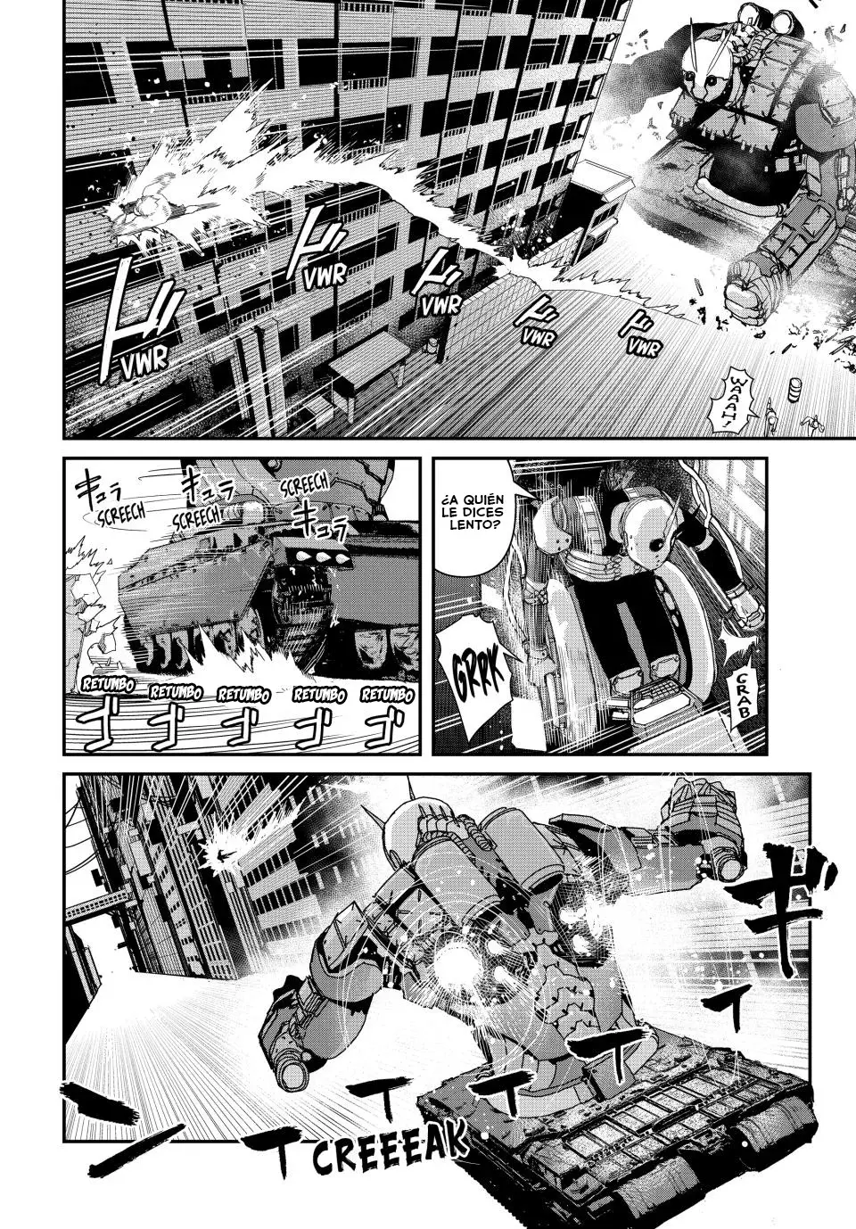 Read Tank Chair es Manga Online