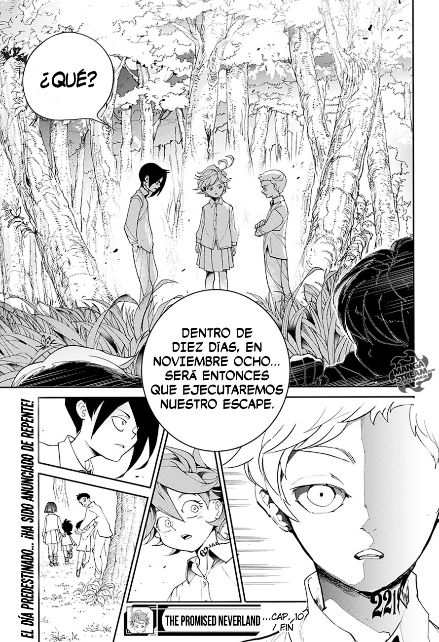 Read The Promised Neverland es Manga Online
