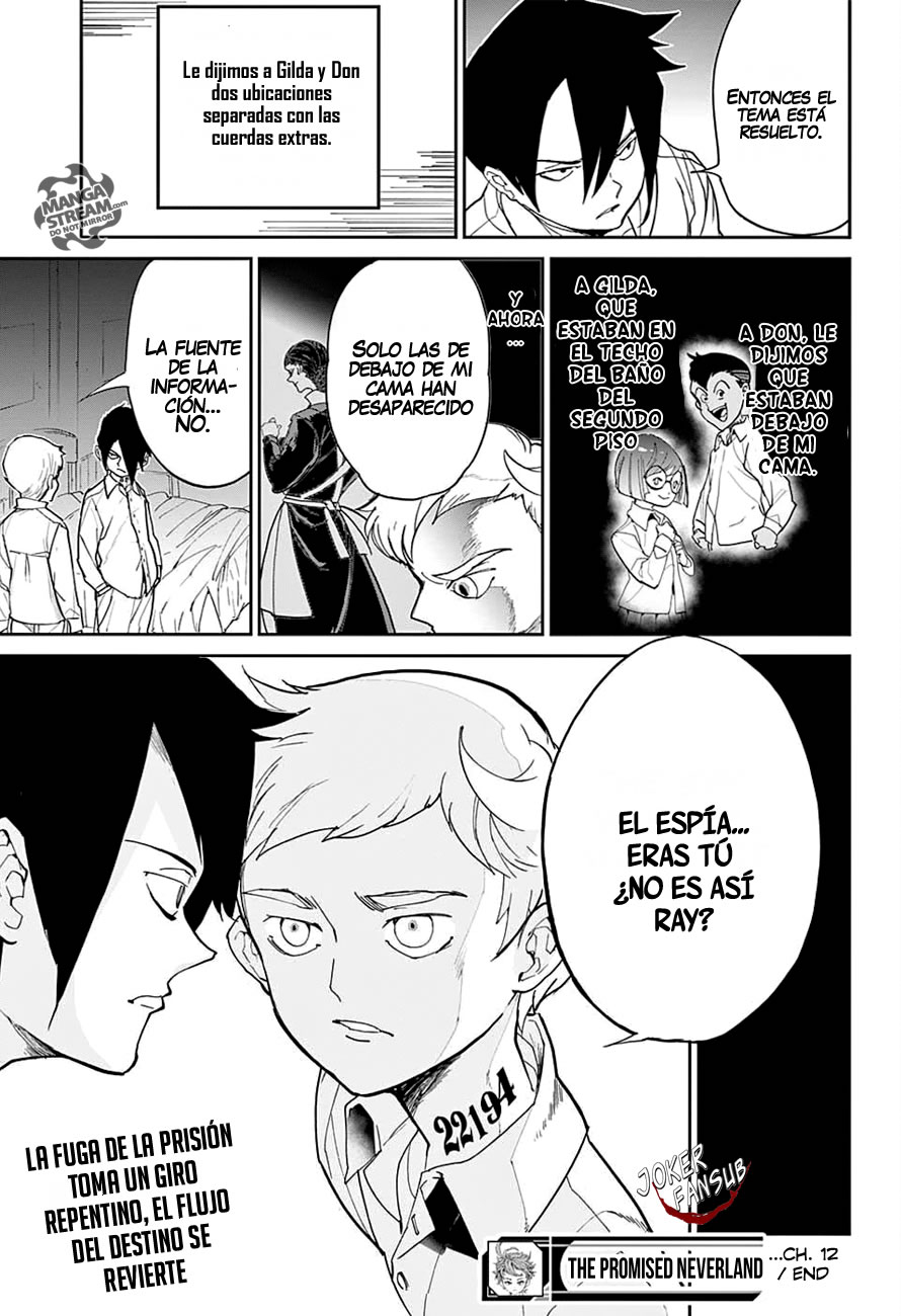 Read The Promised Neverland es Manga Online