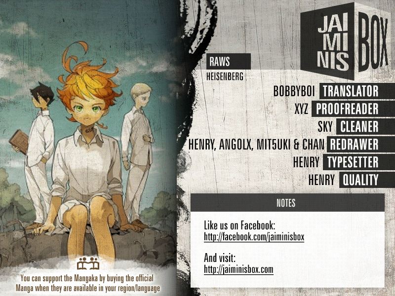 Read The Promised Neverland es Manga Online