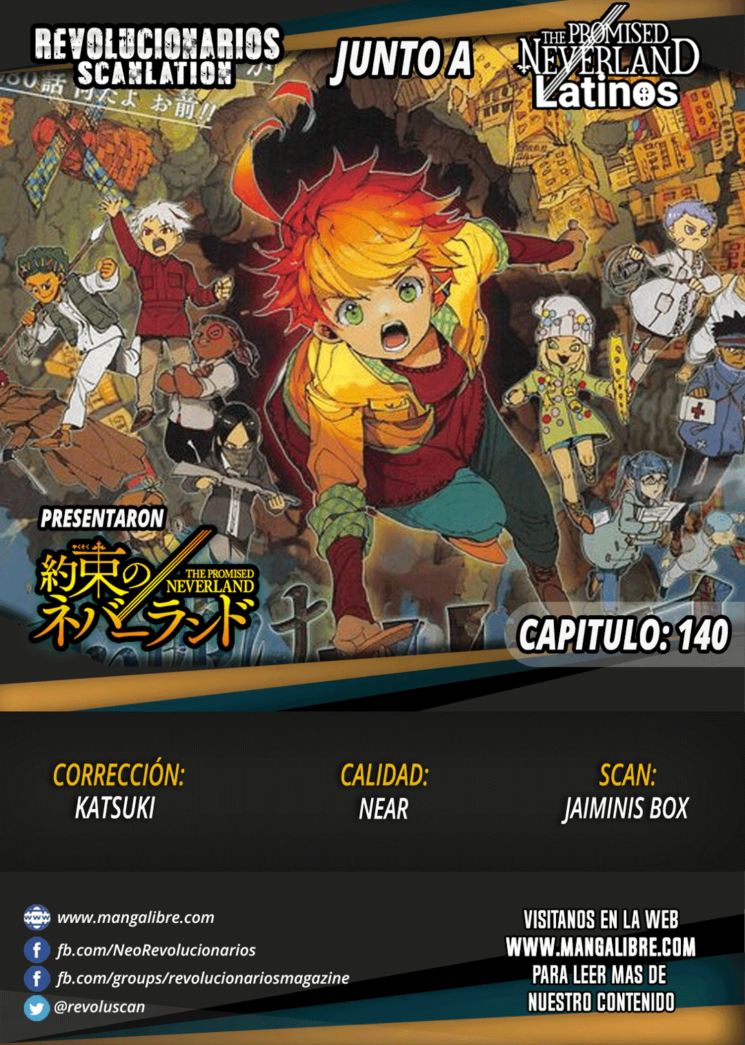 Read The Promised Neverland es Manga Online