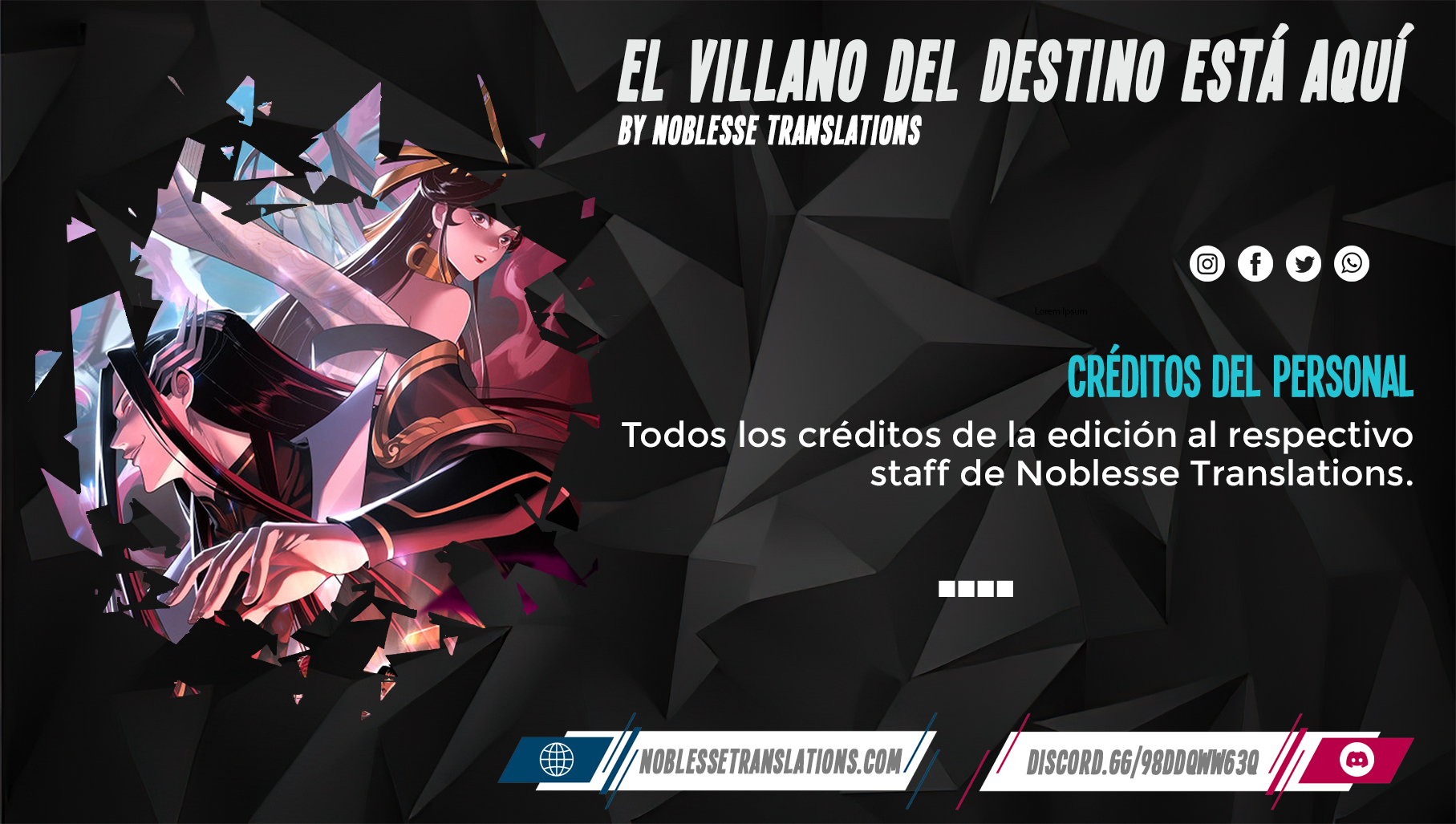 Read The Villain Of Destiny es Manga Online