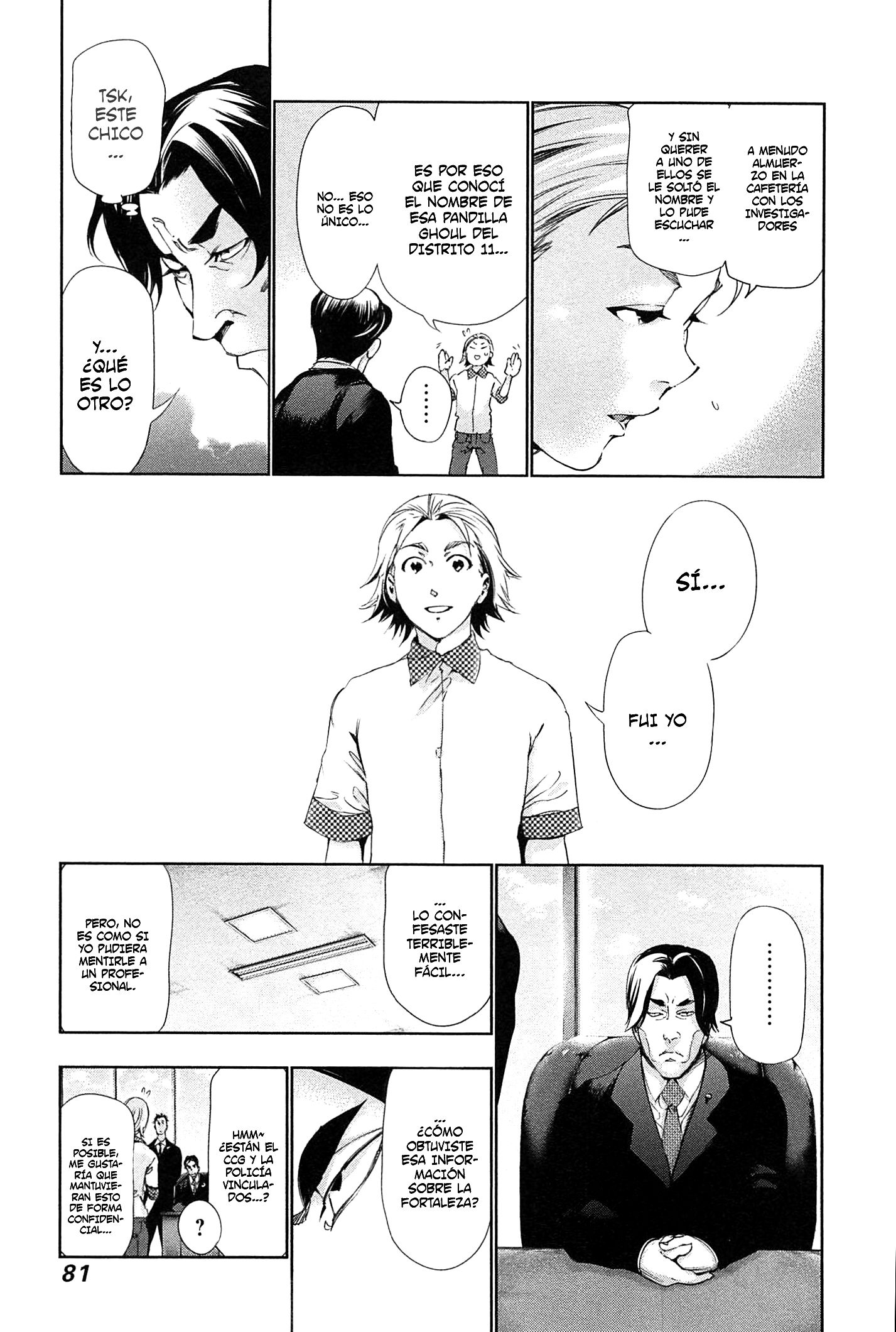 Read Tokyo Ghoul es Manga Online