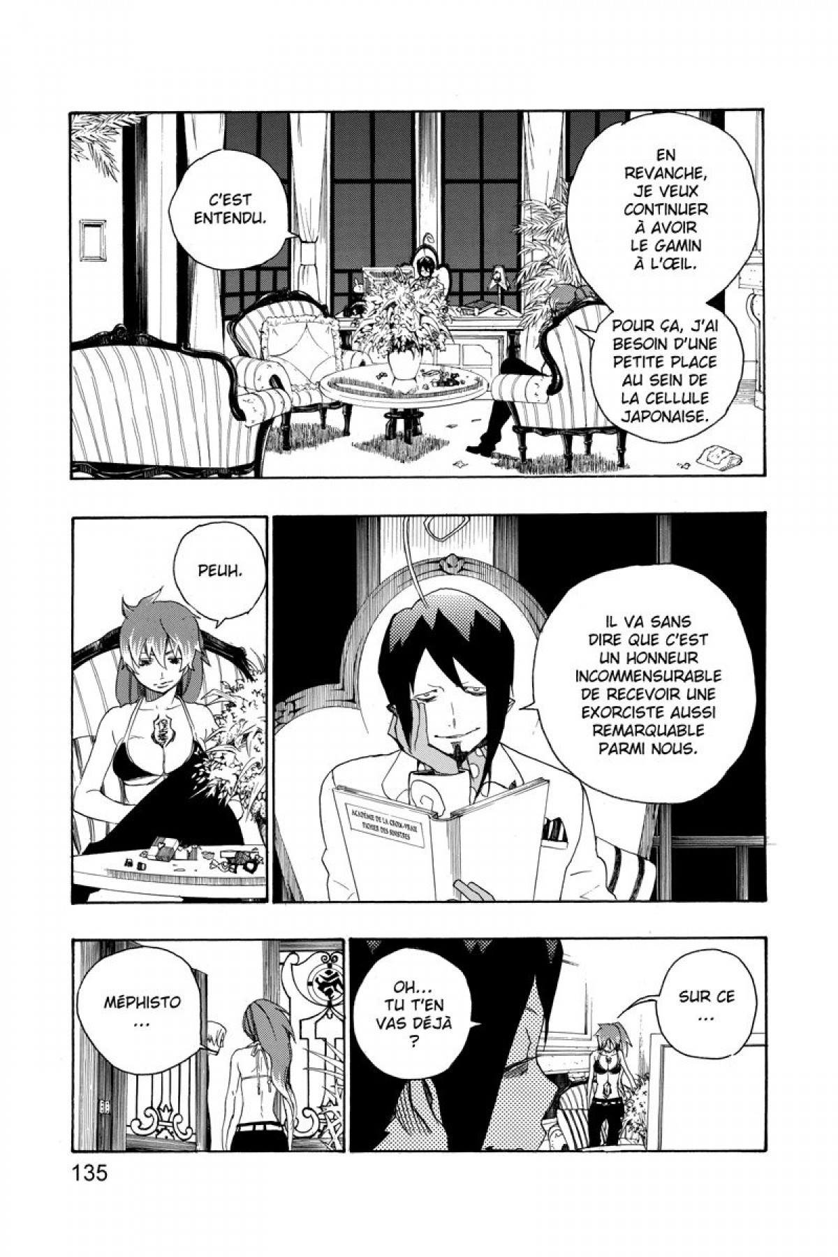 Read Ao No Exorcist fr Manga Online