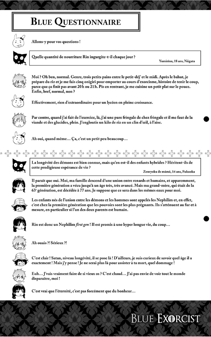 Read Ao No Exorcist fr Manga Online