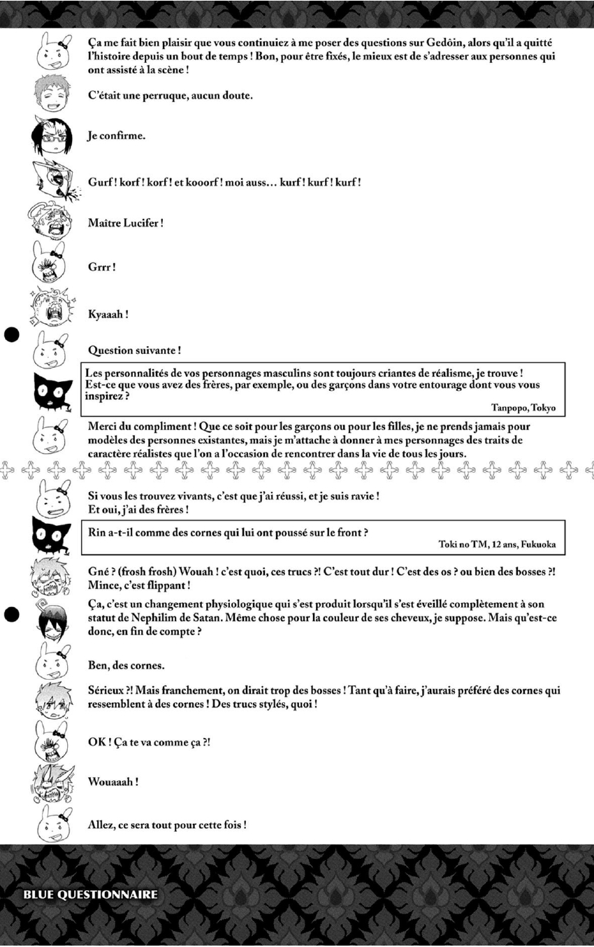 Read Ao No Exorcist fr Manga Online