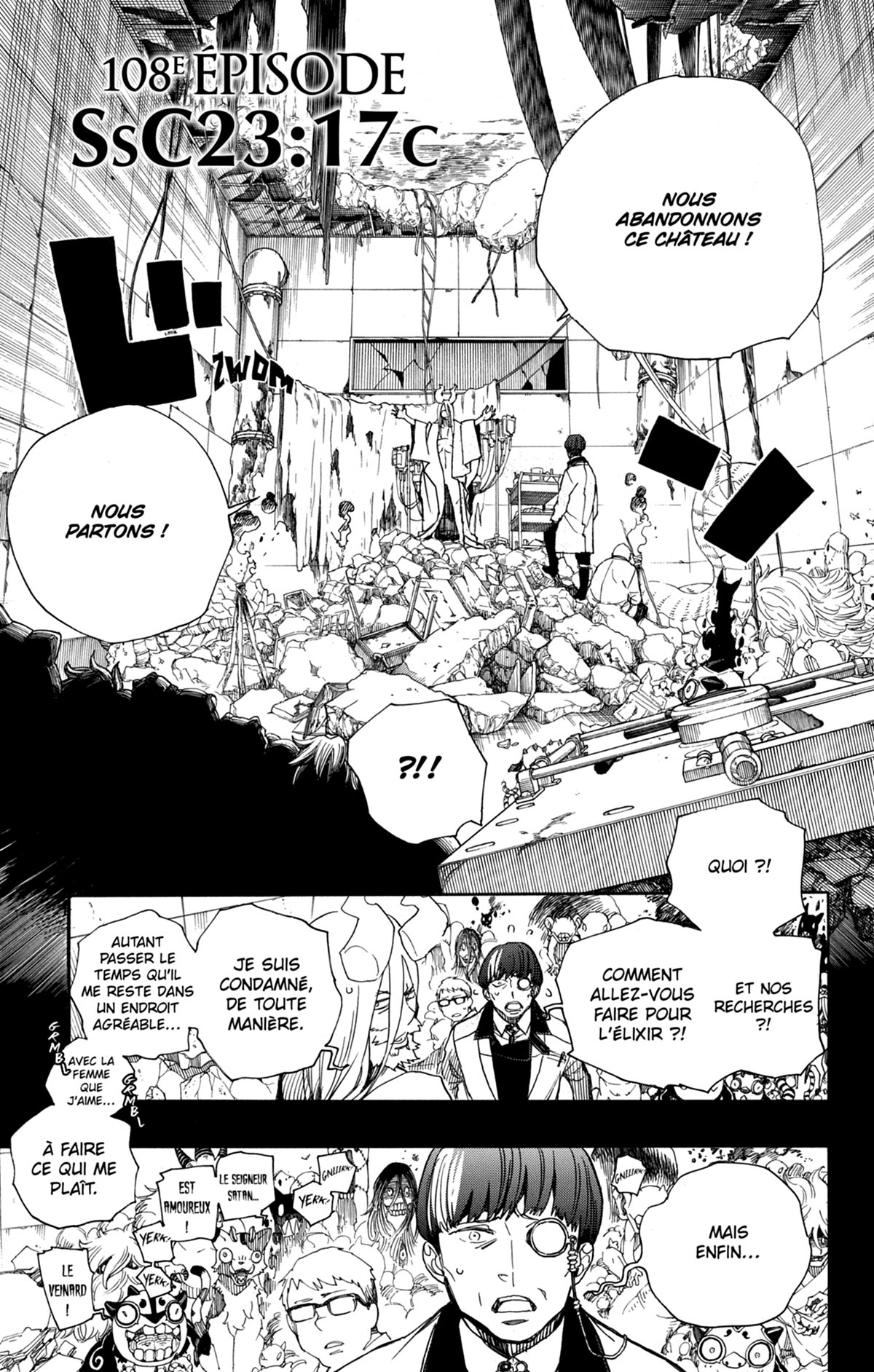 Read Ao No Exorcist fr Manga Online