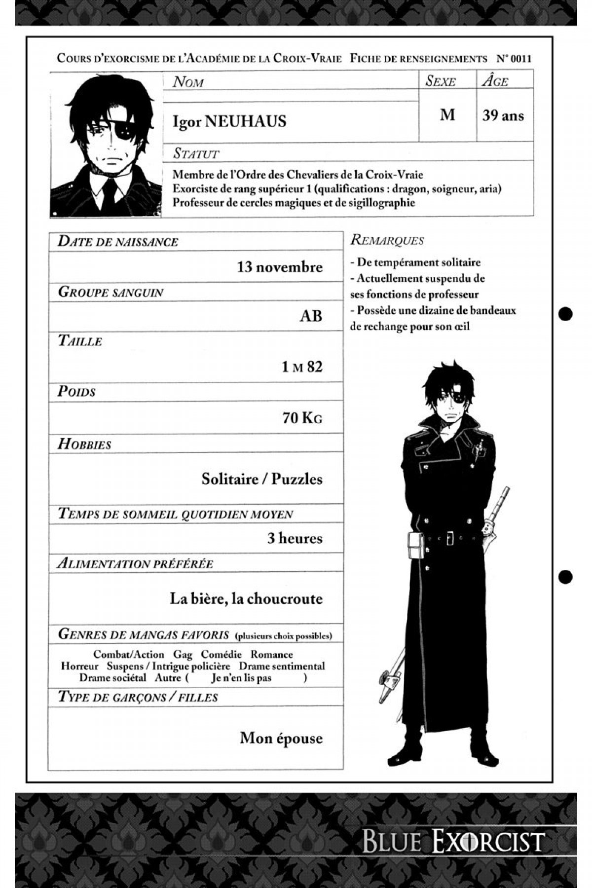 Read Ao No Exorcist fr Manga Online