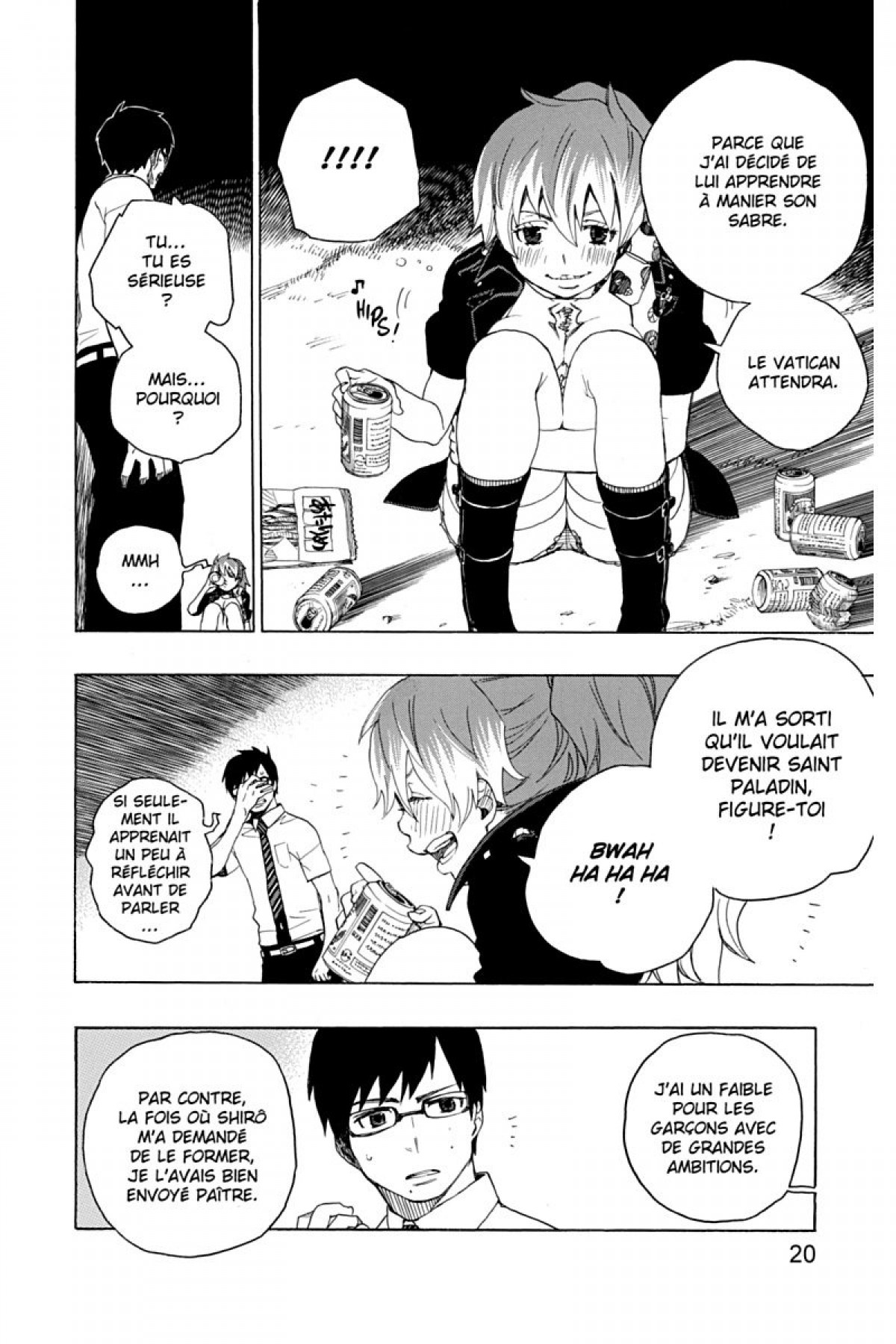 Read Ao No Exorcist fr Manga Online