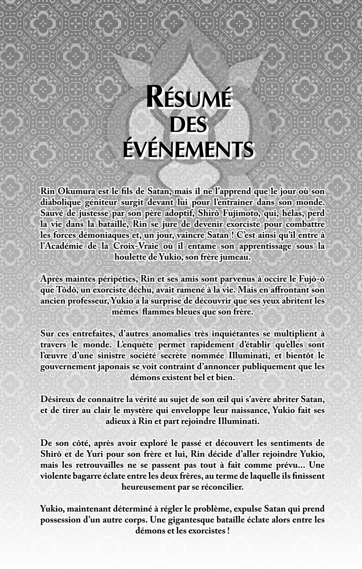 Read Ao No Exorcist fr Manga Online