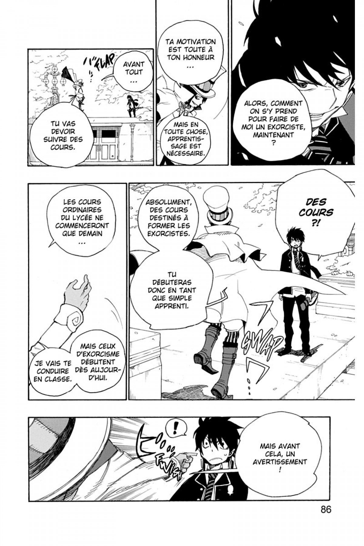 Read Ao No Exorcist fr Manga Online