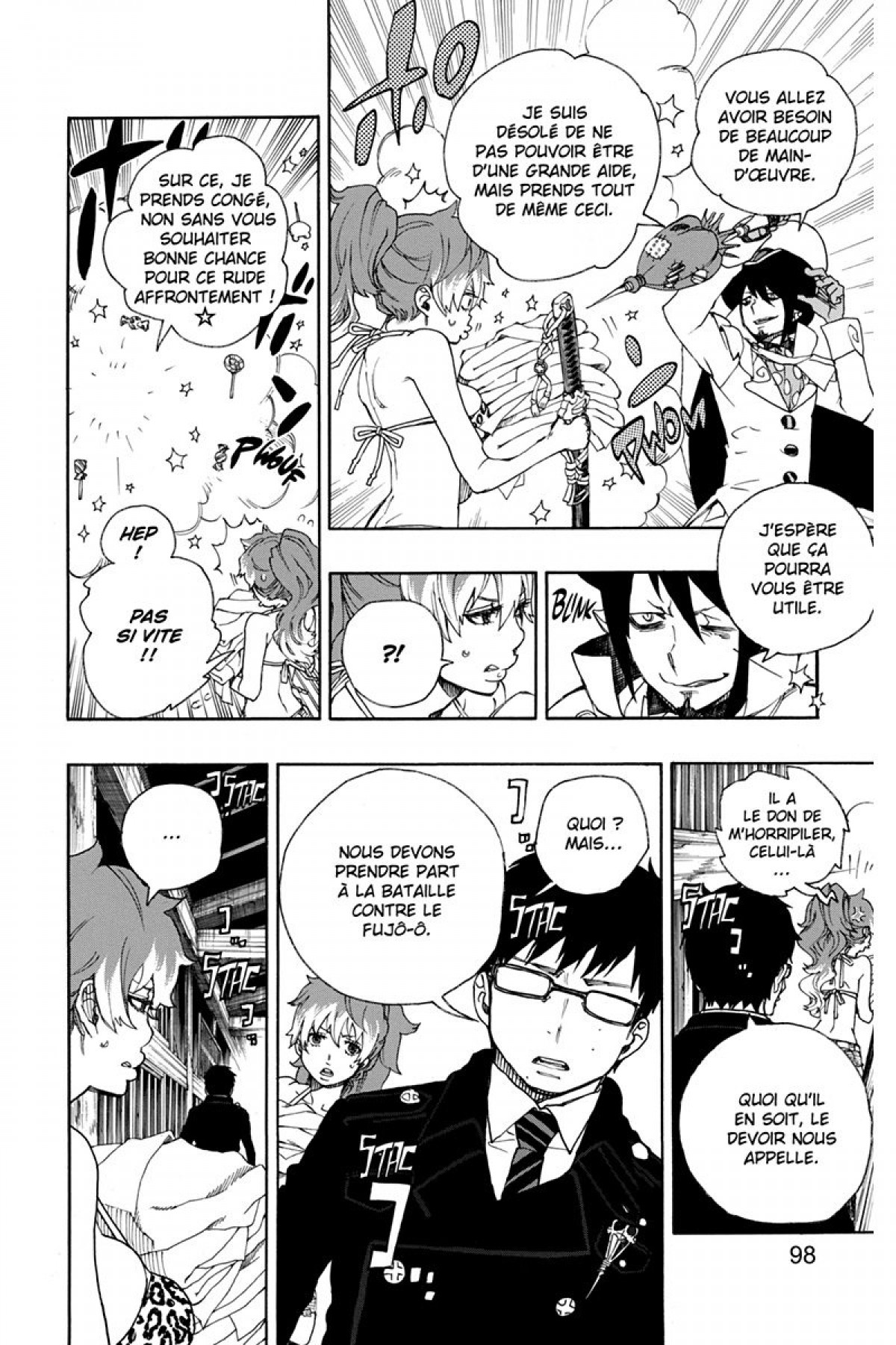 Read Ao No Exorcist fr Manga Online