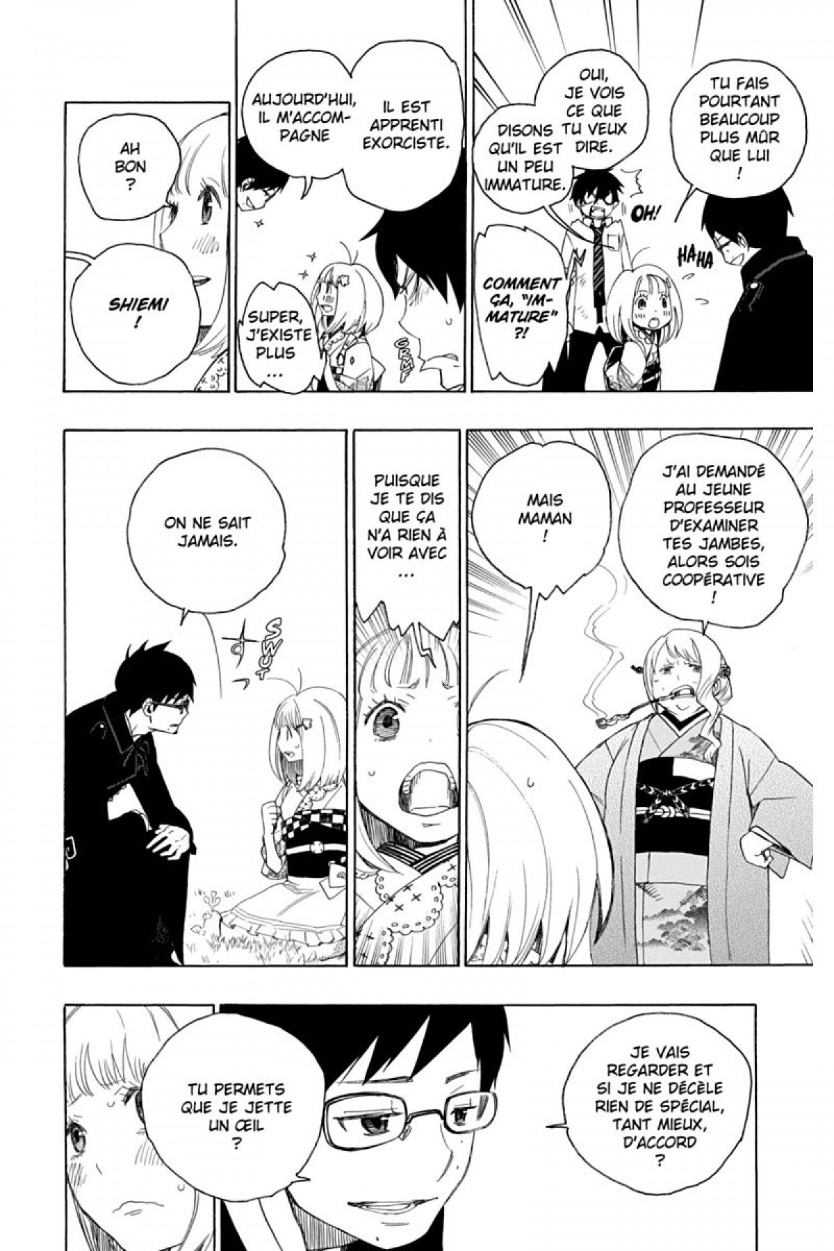 Read Ao No Exorcist fr Manga Online
