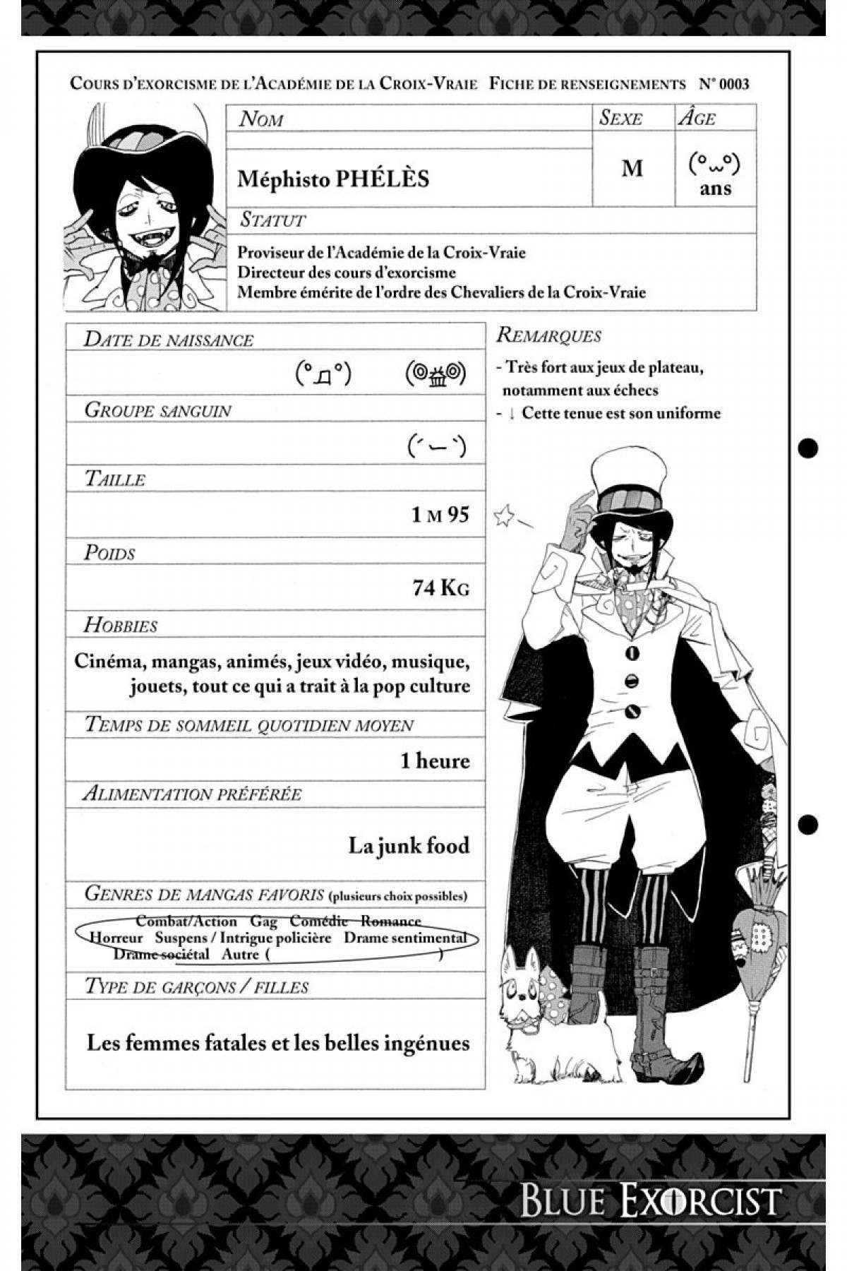 Read Ao No Exorcist fr Manga Online