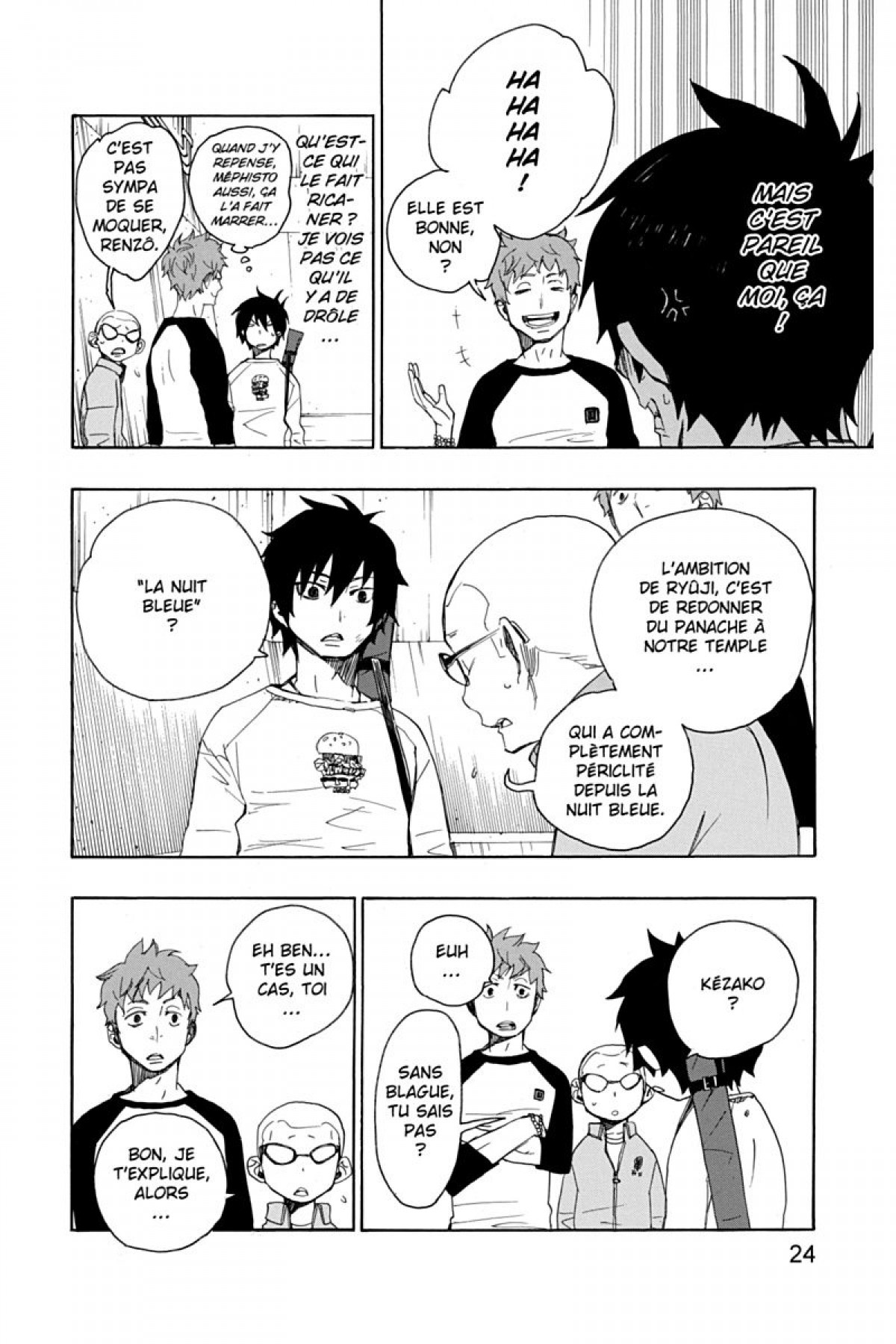 Read Ao No Exorcist fr Manga Online