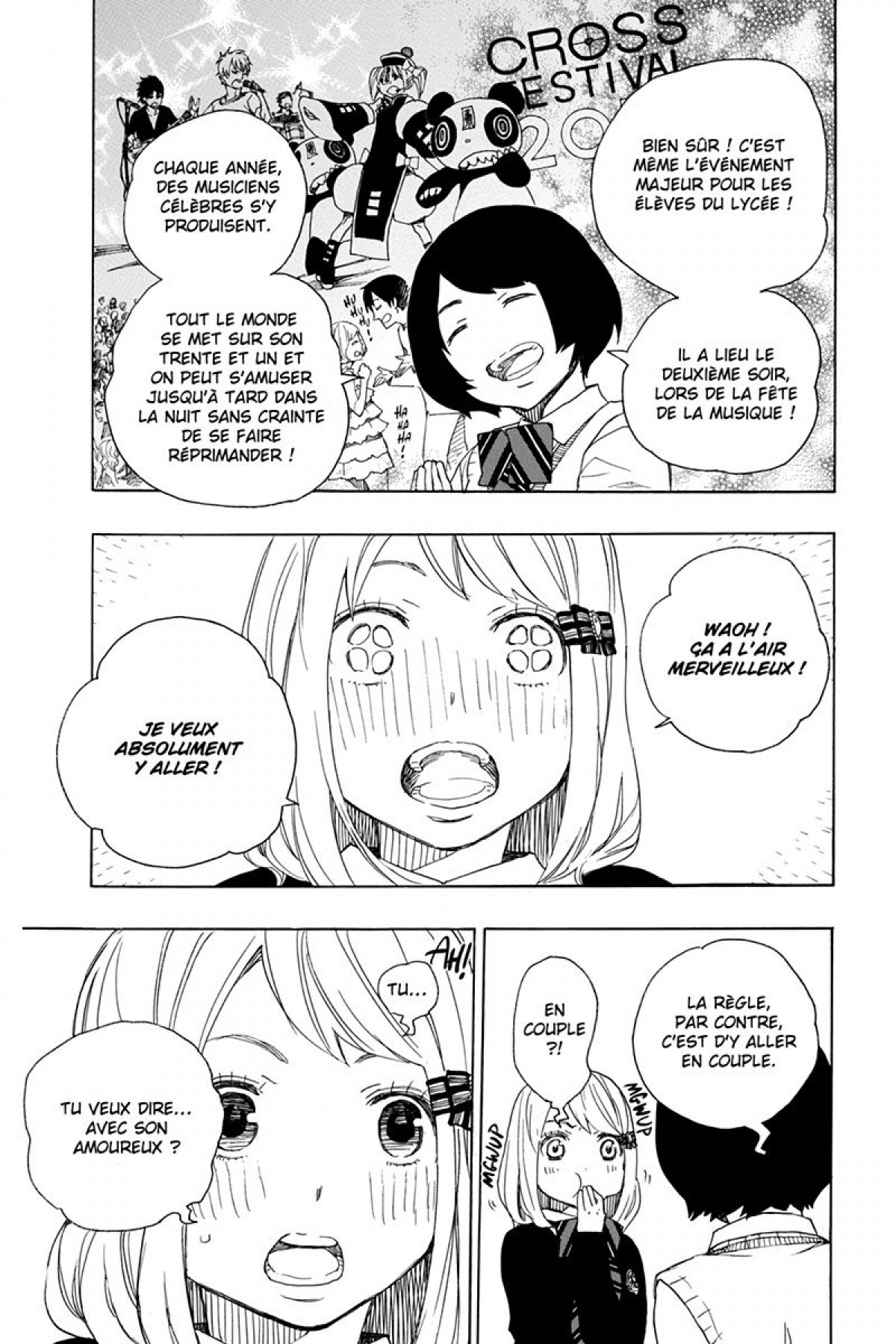 Read Ao No Exorcist fr Manga Online