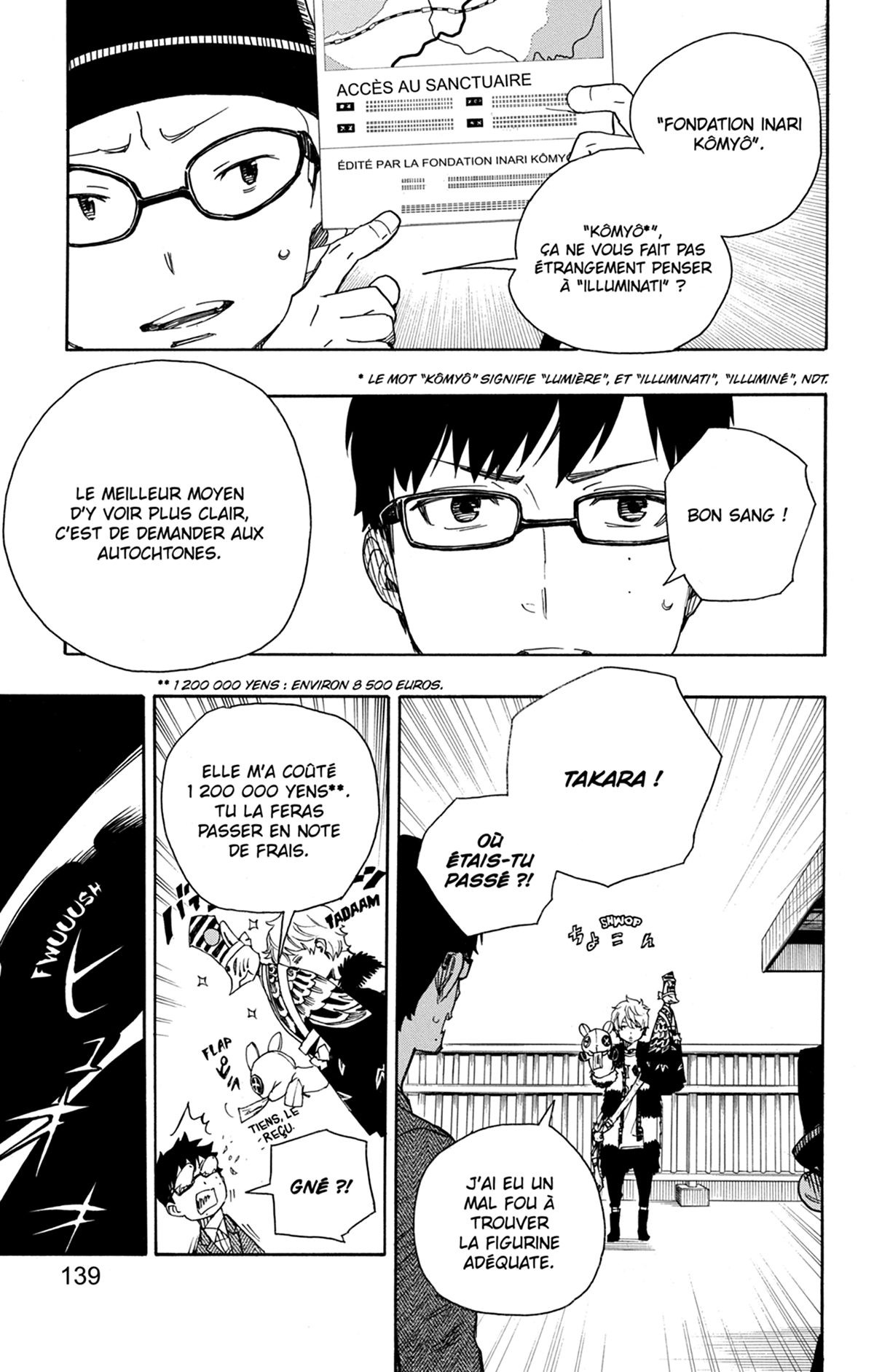 Read Ao No Exorcist fr Manga Online
