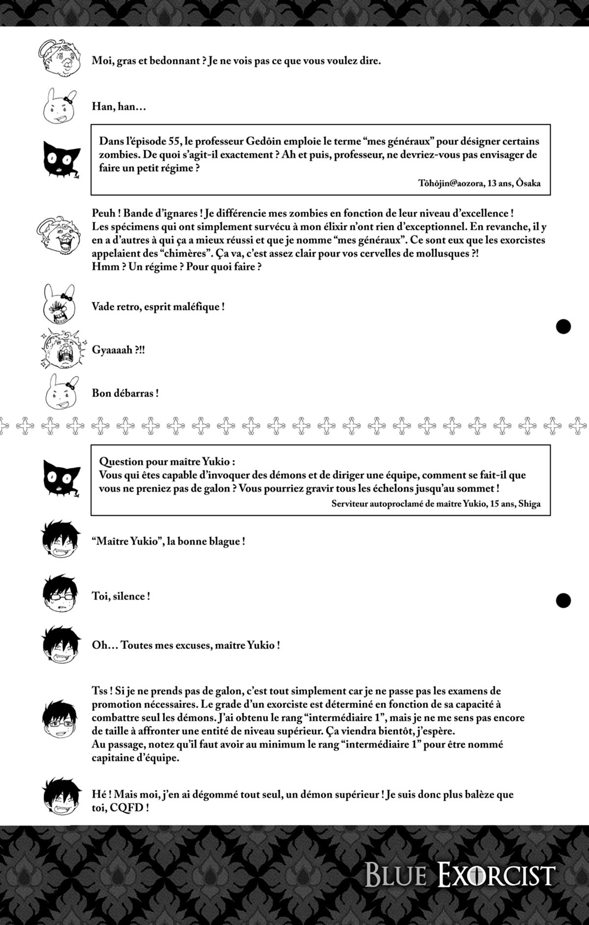 Read Ao No Exorcist fr Manga Online