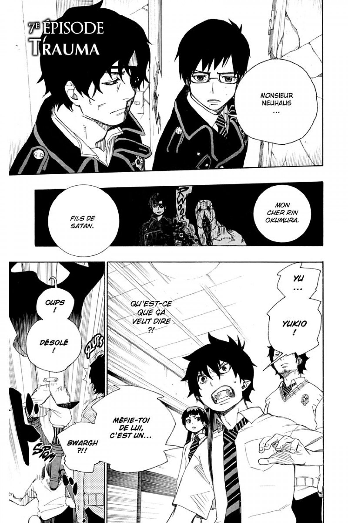 Read Ao No Exorcist fr Manga Online