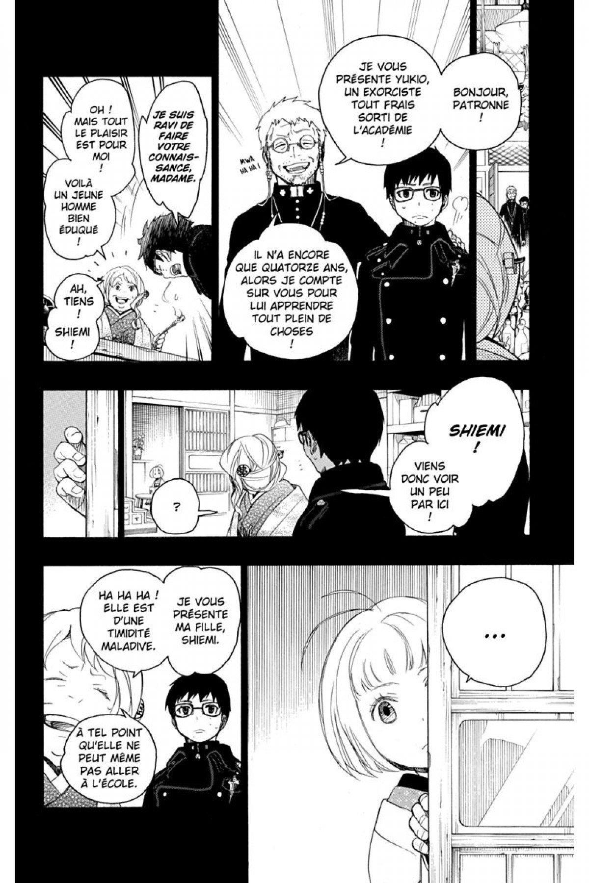 Read Ao No Exorcist fr Manga Online